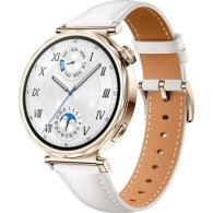 Смарт часовник HUAWEI WATCH GT 5,  White Composite Leather Strap, 41mm, GPS, ПУЛСОМЕР