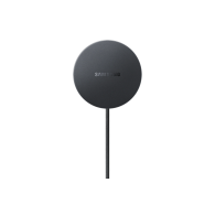 Оригинално зарядно Samsung EP-P2900BBE, Magnet Wireless Charger 25W, Dark Gray