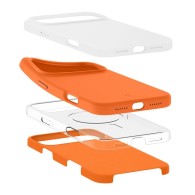 Калъф SPIGEN SILICONE FIT MAG MAGSAFE за IPHONE 17 PRO MAX, COSMIC ORANGE - Tecnoplus.bg