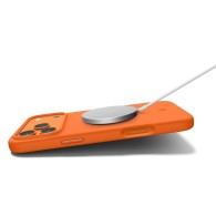 Калъф SPIGEN SILICONE FIT MAG MAGSAFE за IPHONE 17 PRO MAX, COSMIC ORANGE - Tecnoplus.bg