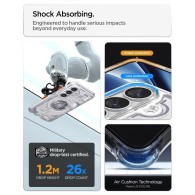 Калъф Spigen Ultra Hybrid Mag Magsafe Galaxy S26, Zero One White - Tecnoplus.bg