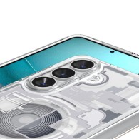 Калъф Spigen Ultra Hybrid Mag Magsafe Galaxy S26, Zero One White - Tecnoplus.bg