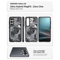 Калъф Spigen Ultra Hybrid Mag Magsafe Galaxy S26, Zero One Black - Tecnoplus.bg