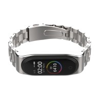 Каишка TECH-PROTECT STAINLESS за Xiaomi Mi Band 3/4, Сив