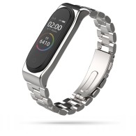 Каишка TECH-PROTECT STAINLESS за Xiaomi Mi Band 3/4, Сив