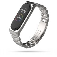 Каишка TECH-PROTECT STAINLESS за Xiaomi Mi Band 3/4, Сив
