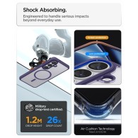 Калъф Spigen Ultra Hybrid Mag Magsafe Galaxy S26 Deep Purple - Tecnoplus.bg