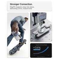 Калъф Spigen Ultra Hybrid Mag Magsafe Galaxy S26, Clear/white - Tecnoplus.bg