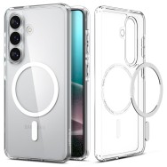 Калъф Spigen Ultra Hybrid Mag Magsafe Galaxy S26, Clear/white