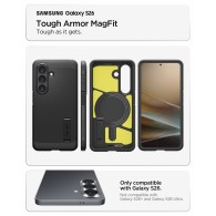 Калъф Spigen Tough Armor Mag Magsafe Galaxy S26, Black - Tecnoplus.bg