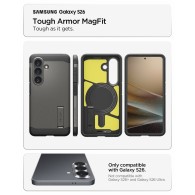 Калъф Spigen Tough Armor Mag Magsafe Galaxy S26, Gunmetal - Tecnoplus.bg