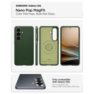 Калъф Spigen Nano Pop Mag Magsafe Galaxy S26, Avo Green - Tecnoplus.bg