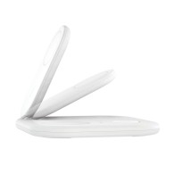 Belkin BoostCharge 3‑in‑1 Magnetic Foldable Charger – Бял