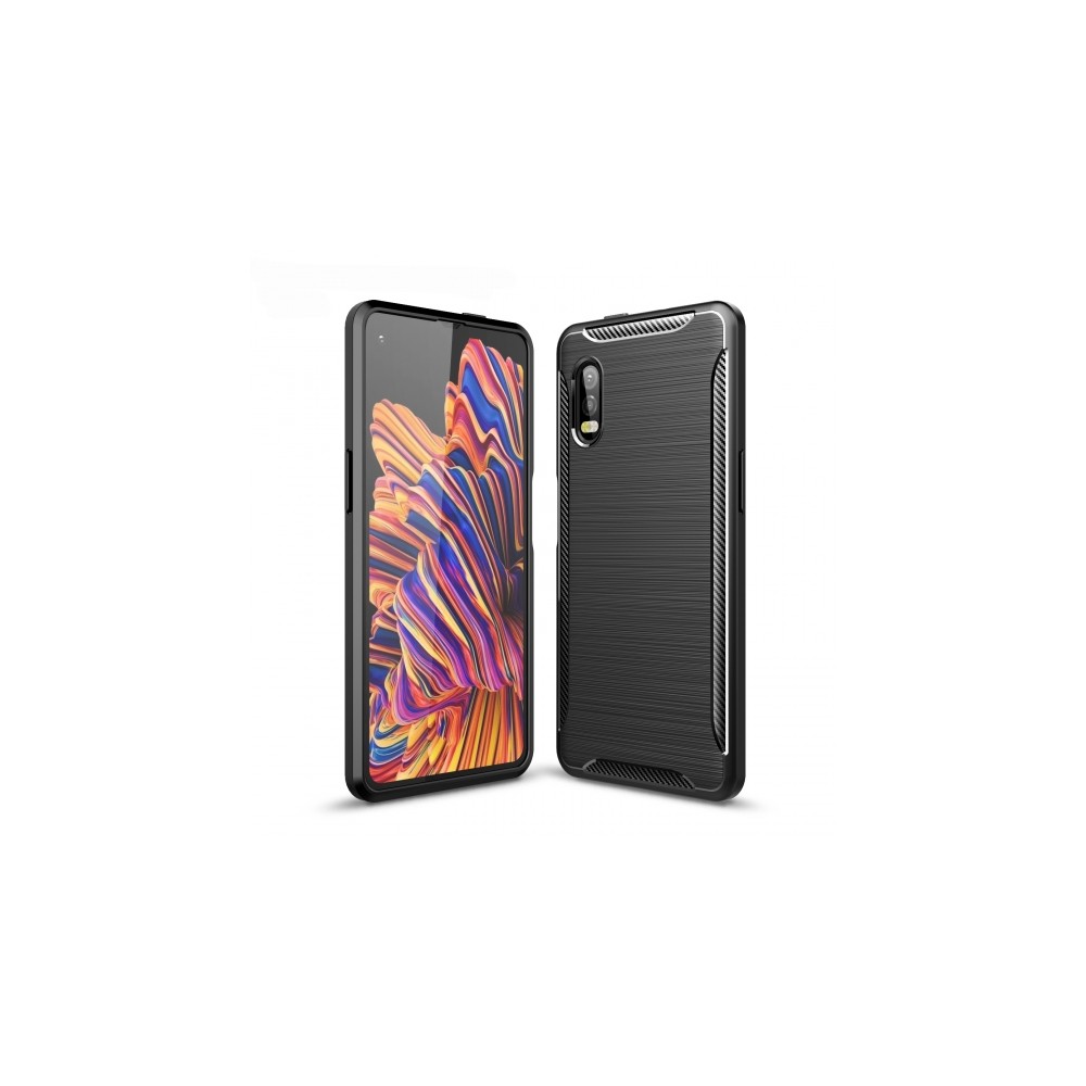 Калъф TECH-PROTECT TPUCARBON за Samsung Galaxy Xcover Pro, Черен