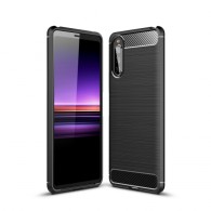 Калъф TECH-PROTECT TPUCARBON за Sony Xperai 10 II, Черен