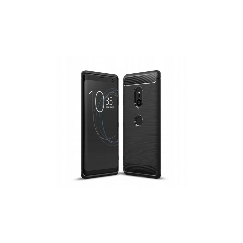 Калъф TECH-PROTECT TPUCARBON за Sony Xperia XZ3, Черен