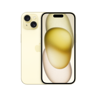 Смартфон Apple iPhone 15, 128GB, 6GB, 5G, Yellow