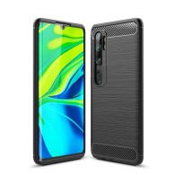 Калъф TECH-PROTECT TPUCARBON за Xiaomi Mi Note 10/10 Pro, Черен
