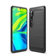 Калъф TECH-PROTECT TPUCARBON за Xiaomi Mi Note 10/10 Pro, Черен