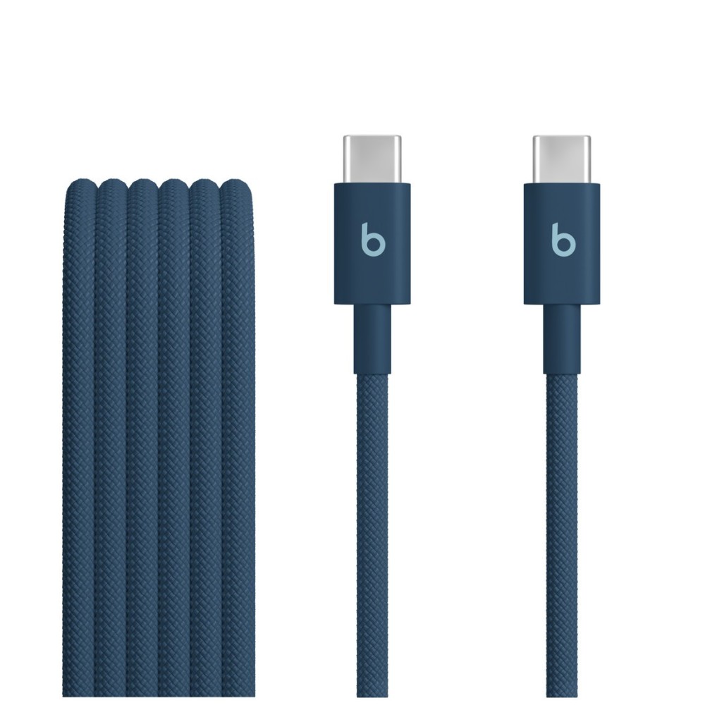 Оригинален Apple, Beats Wowen USB-C към USB-C кабел – MDGA4ZM, 1.5m, Nitro Navy