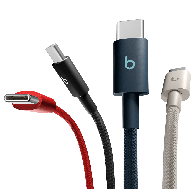 Оригинален Apple, Beats Wowen USB-C към USB-C кабел – MDGA4ZM, 1.5m, Surge Stone