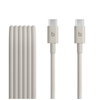 Оригинален Apple, Beats Wowen USB-C към USB-C кабел – MDGA4ZM, 1.5m, Surge Stone