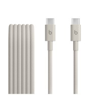 Оригинален Apple, Beats Wowen USB-C към USB-C кабел – MDGA4ZM, 1.5m, Surge Stone