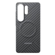 Оригинален кевларен кейс с MagSafe за Samsung Galaxy S26 Ultra - Samsung Carbon Magnet Case EF-KS948SSE  -Dark Gray