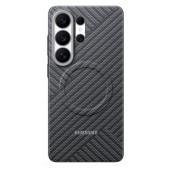 Оригинален кевларен кейс с MagSafe за Samsung Galaxy S26 Ultra - Samsung Carbon Magnet Case EF-KS948SSE  -Dark Gray