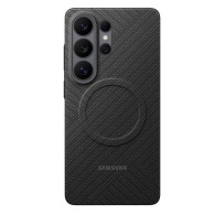 Оригинален кевларен кейс с MagSafe за Samsung Galaxy S26 Ultra - Samsung Carbon Magnet Case EF-KS948SNE - Black