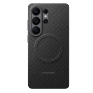 Оригинален кевларен кейс с MagSafe за Samsung Galaxy S26 Ultra - Samsung Carbon Magnet Case EF-KS948SNE - Black