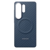 Оригинален кевларен кейс с MagSafe за Samsung Galaxy S26 Ultra - Samsung Carbon Magnet Case EF-KS948SCE - Dark Blue