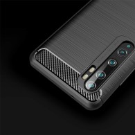 Калъф TECH-PROTECT TPUCARBON за Xiaomi Redmi Note 8 Pro, Черен