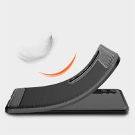 Калъф TECH-PROTECT TPUCARBON за Xiaomi Redmi Note 8 Pro, Черен