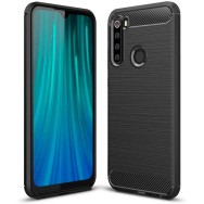 Калъф TECH-PROTECT TPUCARBON за Xiaomi Redmi Note 8T, Черен