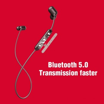 Bluetooth Слушалки UiiSii Stereo Headset BT-119, Черен