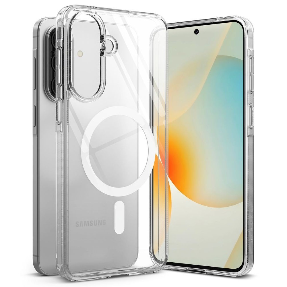 Ringke Fusion Magnetic MagSafe Калъф за Samsung Galaxy A57 5G – Прозрачен