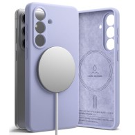 Ringke Silicone Magnetic MagSafe Калъф за Samsung Galaxy S26 – Lavender