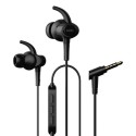 Аудио слушалки UiiSii Hi-710 Sport, Crystal sound, Hi-Res Audio, 3,5mm jack, IPX4, Черен