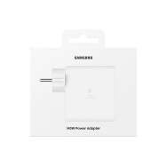 Оригинално зарядно Samsung Charger 220V, 5A, 140W, USB-C, White, EP-TB410NW, Blister