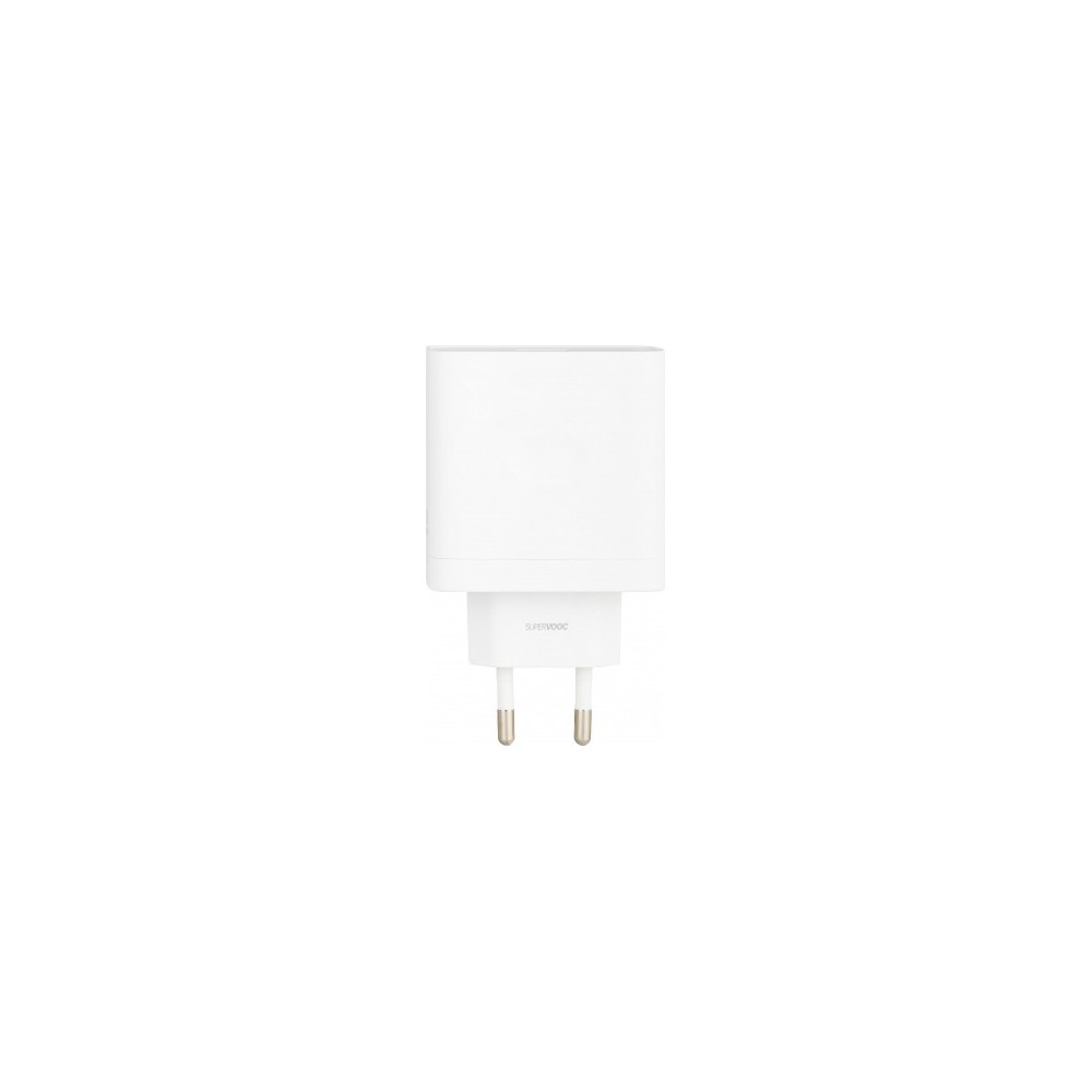 Оригинално зарядно OnePlus SUPERVOOC 120W, Power Adapter, USB-A, White
