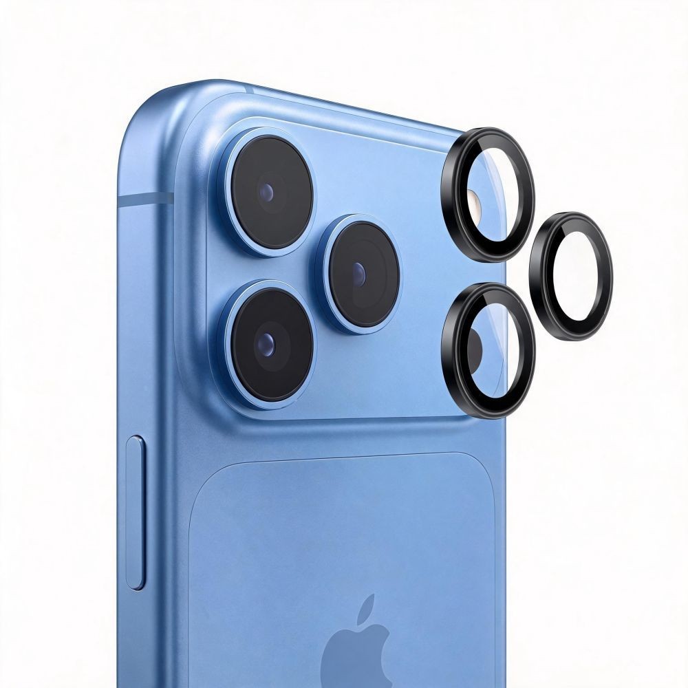 Протектор за камера Tech-protect Camring Fit+ iPhone 18 Pro / 18 Pro Max Black