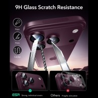 Протектор за камера Esr Armorite Camera Protector iPhone 18 Pro / 18 Pro Max, Deep Burgundy