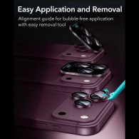 Протектор за камера Esr Armorite Camera Protector iPhone 18 Pro / 18 Pro Max, Deep Burgundy