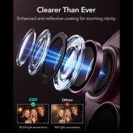 Протектор за камера Esr Armorite Camera Protector iPhone 18 Pro / 18 Pro Max, Deep Burgundy