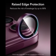 Протектор за камера Esr Armorite Camera Protector iPhone 18 Pro / 18 Pro Max, Deep Burgundy