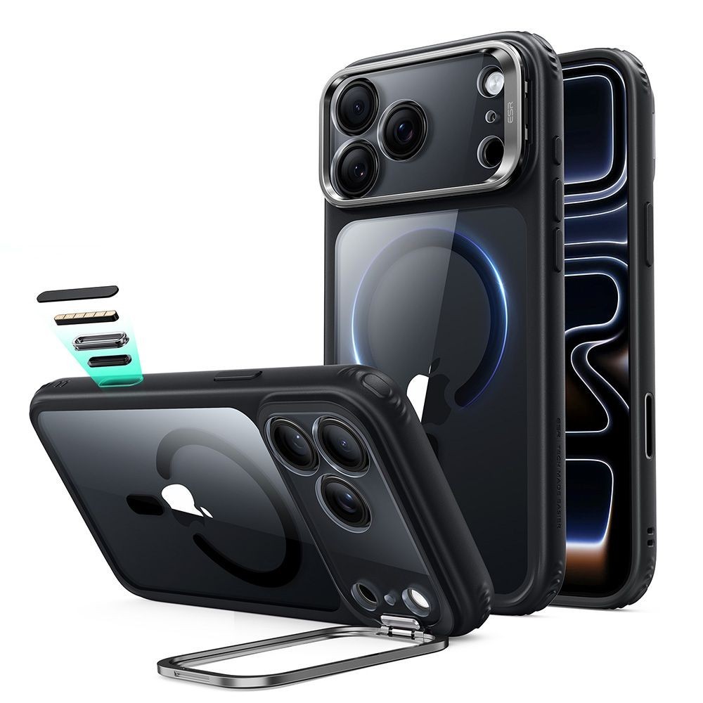 Калъф Esr Classic Hybrid Kickstand Magsafe iPhone 17 Pro / 18 Pro Clear/Black