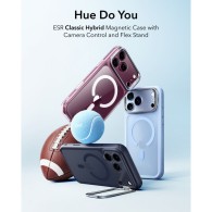 Калъф Esr Classic Hybrid Kickstand Magsafe iPhone 17 Pro / 18 Pro Frosted Deep Burgundy