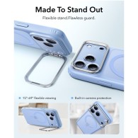 Калъф Esr Classic Hybrid Kickstand Magsafe iPhone 17 Pro / 18 Pro Frosted Deep Burgundy