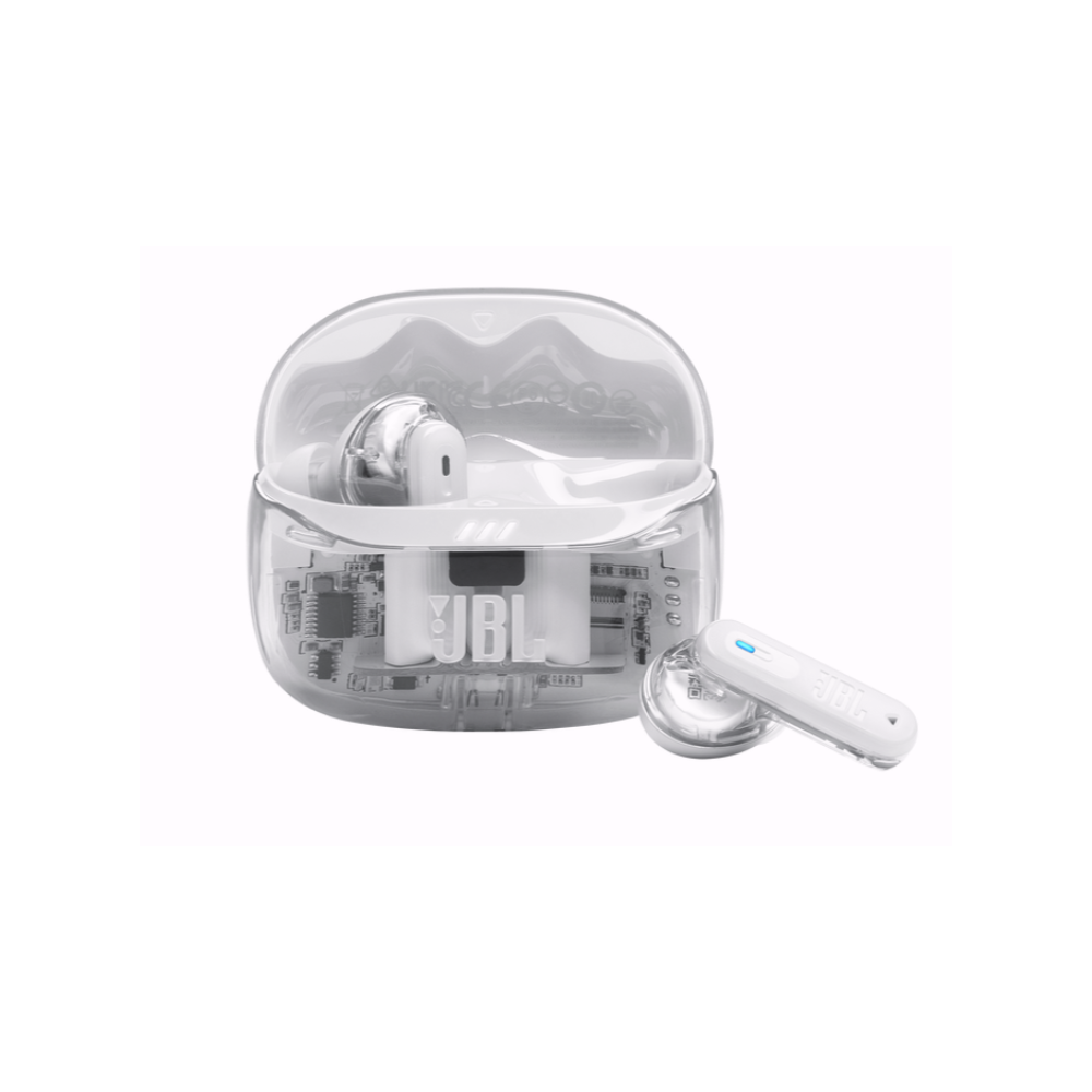 Слушалки In-Ear JBL Tune Beam 2, True Wireless, Bluetooth, ANC, Автономия 48 часа, IP54, Ghost White